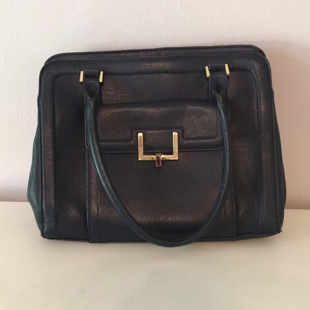 Merona navy blue purse